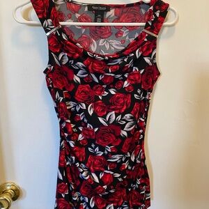 WHBM Floral Tank Top